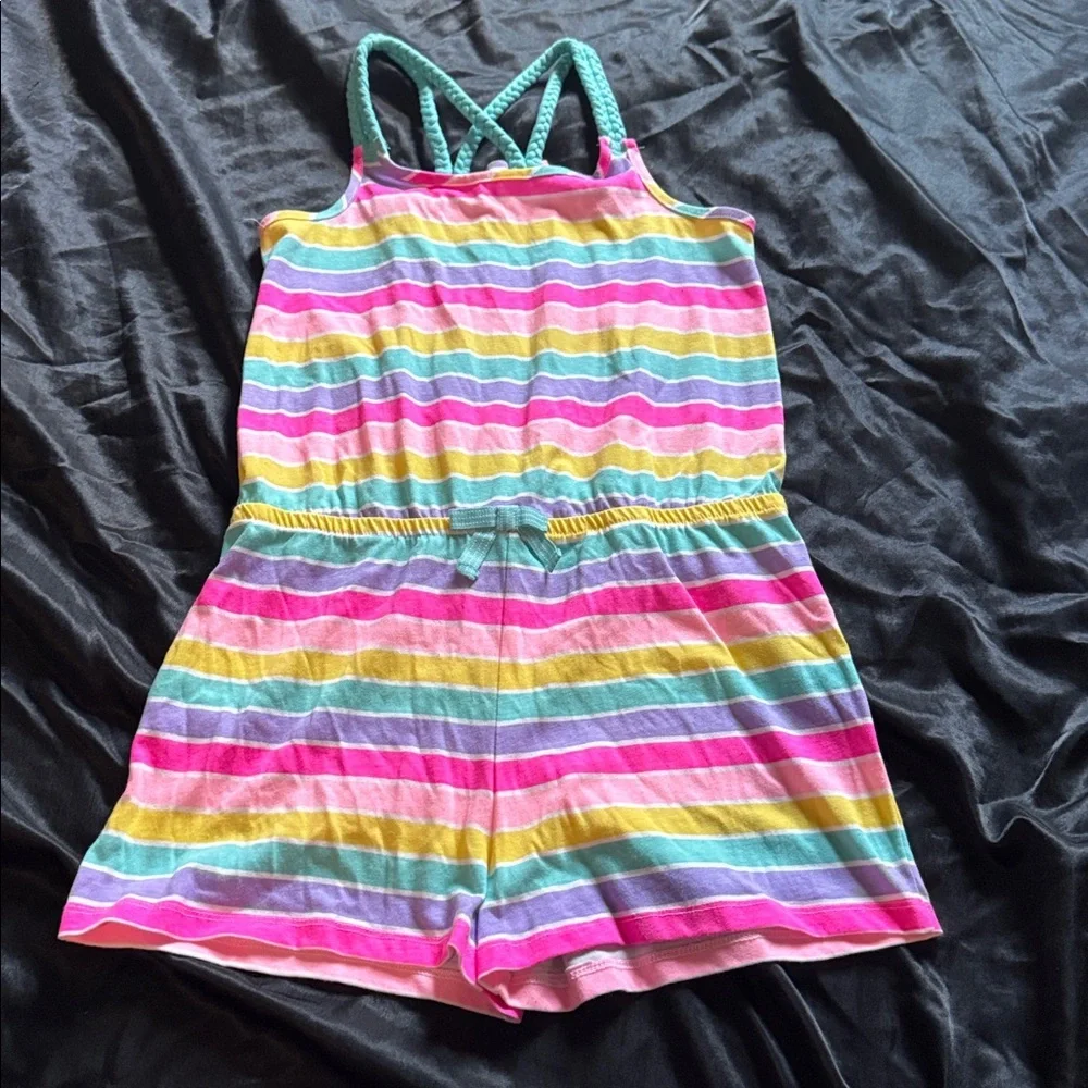 Tommy Bahama Multicolor Striped Kids Romper - Picture 1 of 3
